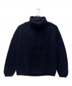 INVERALLANインバーアラン）の古着「タートルネックニット」｜ネイビー