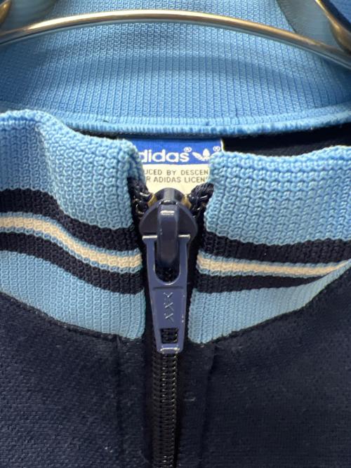 adidas（アディダス）adidas (アディダス) ヴィンテージトラックジャケット ネイビー×ブルー サイズ:Ｌの古着・服飾アイテム