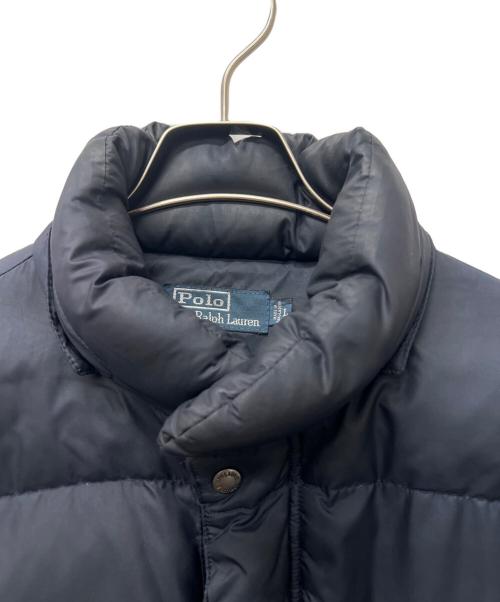 POLO RALPH LAUREN（ポロ・ラルフローレン）POLO RALPH LAUREN (ポロ・ラルフローレン) ダウンジャケット ブラック サイズ:Ｌの古着・服飾アイテム