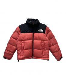 THE NORTH FACE（ザ ノース フェイス）の古着「ショートヌプシジャケット」｜ピンク×ブラック