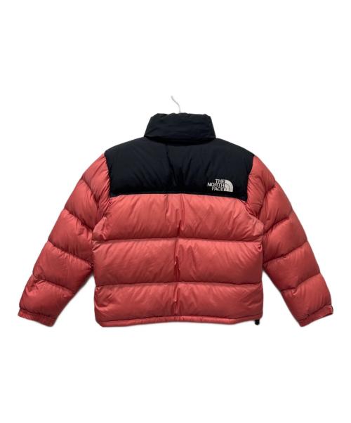 THE NORTH FACE（ザ ノース フェイス）THE NORTH FACE (ザ ノース フェイス) ショートヌプシジャケット ピンク×ブラック サイズ:Ｌの古着・服飾アイテム
