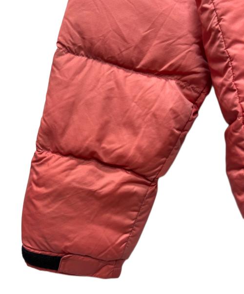 THE NORTH FACE（ザ ノース フェイス）THE NORTH FACE (ザ ノース フェイス) ショートヌプシジャケット ピンク×ブラック サイズ:Ｌの古着・服飾アイテム