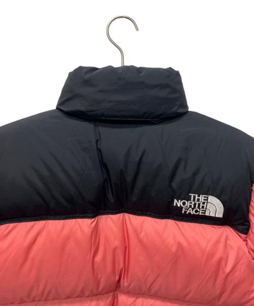 THE NORTH FACE（ザ ノース フェイス）THE NORTH FACE (ザ ノース フェイス) ショートヌプシジャケット ピンク×ブラック サイズ:Ｌの古着・服飾アイテム