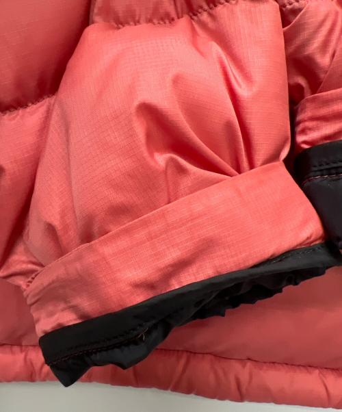 THE NORTH FACE（ザ ノース フェイス）THE NORTH FACE (ザ ノース フェイス) ショートヌプシジャケット ピンク×ブラック サイズ:Ｌの古着・服飾アイテム