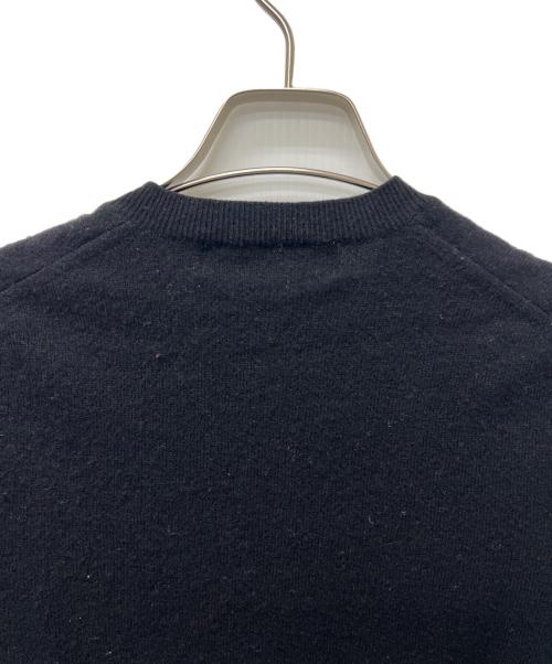 PLAY COMME des GARCONS（プレイコムデギャルソン）PLAY COMME des GARCONS (プレイコムデギャルソン) ハートロゴワッペンカーディガン ブラック サイズ:Ｓの古着・服飾アイテム