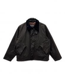 Barbour（バブアー）の古着「トランスポートワックス ショート ジャケット」｜ブラウン