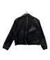 H BEAUTY&YOUTH (エイチ ビューティー&ユース) COW LEATHER ZIP JACKET  ブラック サイズ:Ｓ：75000円