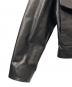 中古・古着 H BEAUTY&YOUTH (エイチ ビューティー&ユース) COW LEATHER ZIP JACKET  ブラック サイズ:Ｓ：75000円