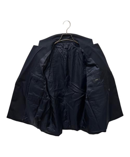 LOEFF（ロエフ）LOEFF (ロエフ) ウールギャバ ブレザー ジャケット ネイビー サイズ:１の古着・服飾アイテム