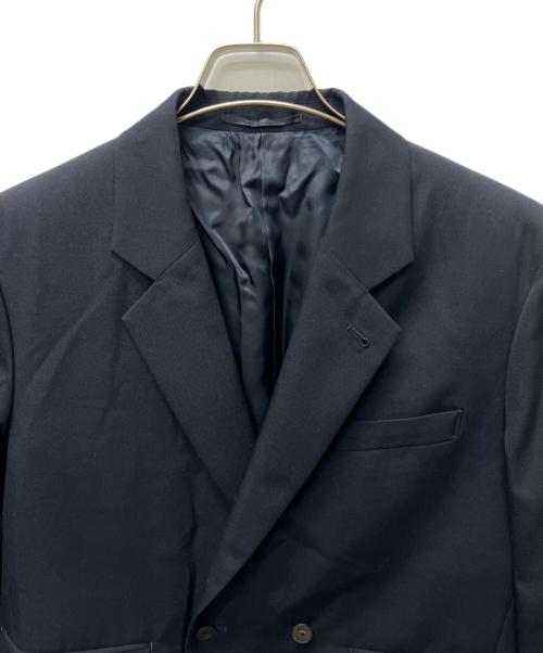 LOEFF（ロエフ）LOEFF (ロエフ) ウールギャバ ブレザー ジャケット ネイビー サイズ:１の古着・服飾アイテム