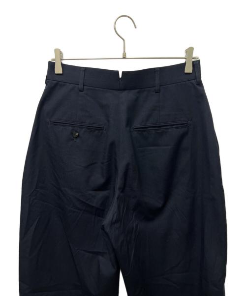 LOEFF（ロエフ）LOEFF (ロエフ) ウールギャバボンタントラウザーパンツ ネイビー サイズ:２の古着・服飾アイテム