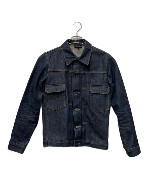 A.P.C.（アーペーセー）A.P.C. (アーペーセー) 2ndデニムジャケット インディゴ サイズ:XXSの古着・服飾アイテム