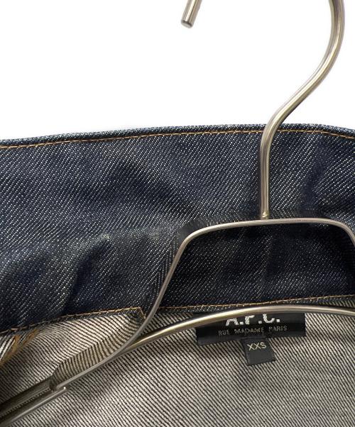 A.P.C.（アーペーセー）A.P.C. (アーペーセー) 2ndデニムジャケット インディゴ サイズ:XXSの古着・服飾アイテム