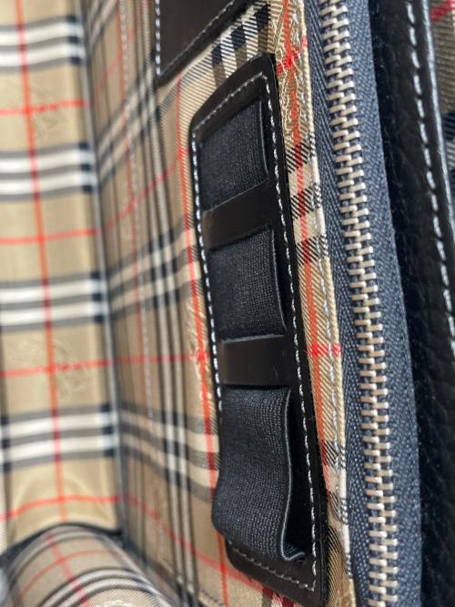 BURBERRY（バーバリー）BURBERRY (バーバリー) ブリーフケース ブラックの古着・服飾アイテム
