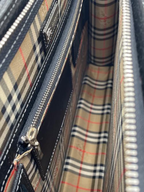BURBERRY（バーバリー）BURBERRY (バーバリー) ブリーフケース ブラックの古着・服飾アイテム