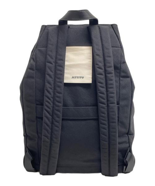 ATTITU（アティテュ）ATTITU (アティテュ) NYLON BACKPACK DS ブラックの古着・服飾アイテム