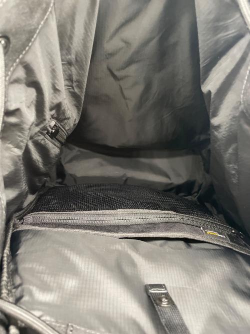 ATTITU（アティテュ）ATTITU (アティテュ) NYLON BACKPACK DS ブラックの古着・服飾アイテム