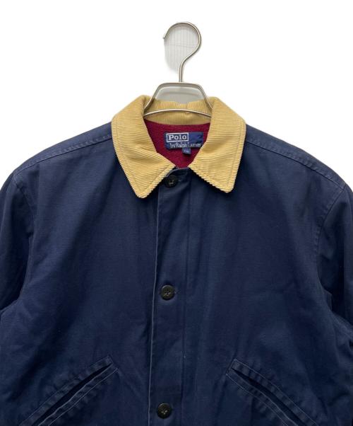 POLO RALPH LAUREN（ポロ・ラルフローレン）POLO RALPH LAUREN (ポロ・ラルフローレン) ハンティングジャケット ネイビー サイズ:170の古着・服飾アイテム