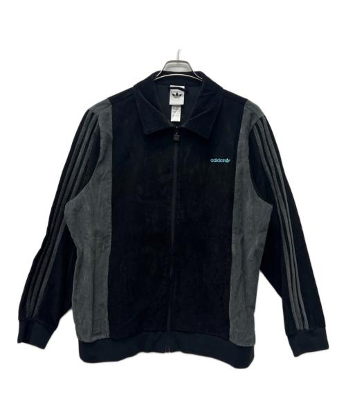 adidas（アディダス）adidas (アディダス) プロ トラックトップ ブラック サイズ:3XLの古着・服飾アイテム