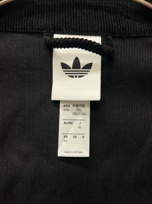 adidas（アディダス）adidas (アディダス) プロ トラックトップ ブラック サイズ:3XLの古着・服飾アイテム