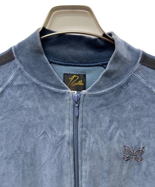 Needles（ニードルズ）Needles (ニードルズ) ベロアトラックジャケット ブルー サイズ:Ｍの古着・服飾アイテム