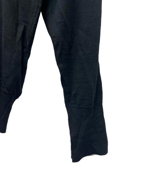 JOHN SMEDLEY（ジョンスメドレー）JOHN SMEDLEY (ジョンスメドレー) ニットポロシャツ ブラック サイズ:Ｍの古着・服飾アイテム