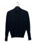 JOHN SMEDLEY（ジョンスメドレー）の古着「ニットポロシャツ」｜ブラック