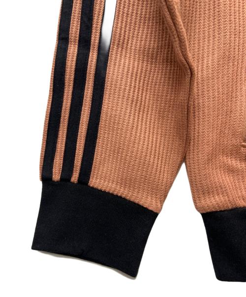 adidas Originals（アディダスオリジナル）adidas originals (アディダスオリジナル) アディカラー クラシック ワッフル ベッケンバウアー トラックジャケット ピンク×ブラック サイズ:Ｌの古着・服飾アイテム