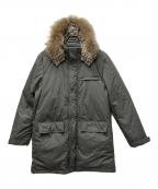 BURBERRY BLACK LABELバーバリーブラックレーベル）の古着「ダウンジャケット」｜オリーブ