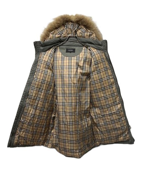BURBERRY BLACK LABEL（バーバリーブラックレーベル）BURBERRY BLACK LABEL (バーバリーブラックレーベル) ダウンジャケット オリーブ サイズ:Ｌの古着・服飾アイテム