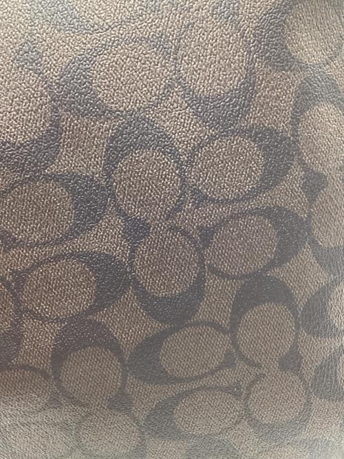 COACH（コーチ）COACH (コーチ) ショルダーバッグ ブラウン×ショッキングピンクの古着・服飾アイテム