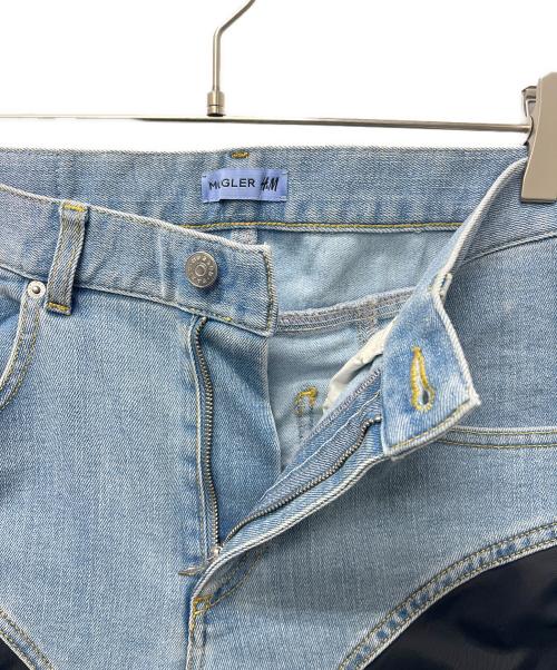 MUGLER（ミュグレー）MUGLER (ミュグレー) H&M (エイチアンドエム) デニムパンツ インディゴ サイズ:３２の古着・服飾アイテム