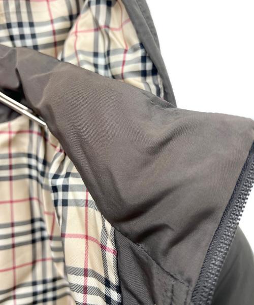BURBERRY LONDON（バーバリーロンドン）BURBERRY LONDON (バーバリーロンドン) フーデッドダウンジャケット ブラウン サイズ:4０の古着・服飾アイテム
