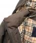 中古・古着 BURBERRY LONDON (バーバリーロンドン) フーデッドダウンジャケット ブラウン サイズ:4０：10000円