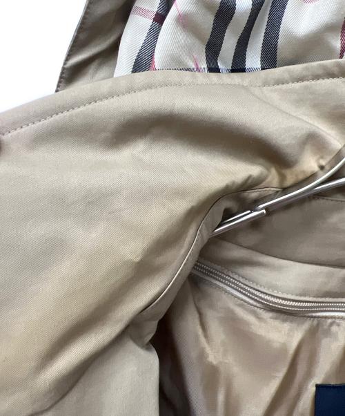 BURBERRY LONDON（バーバリーロンドン）BURBERRY LONDON (バーバリーロンドン) ダウンライナー付ステンカラーコート カーキ サイズ:ＬＬの古着・服飾アイテム