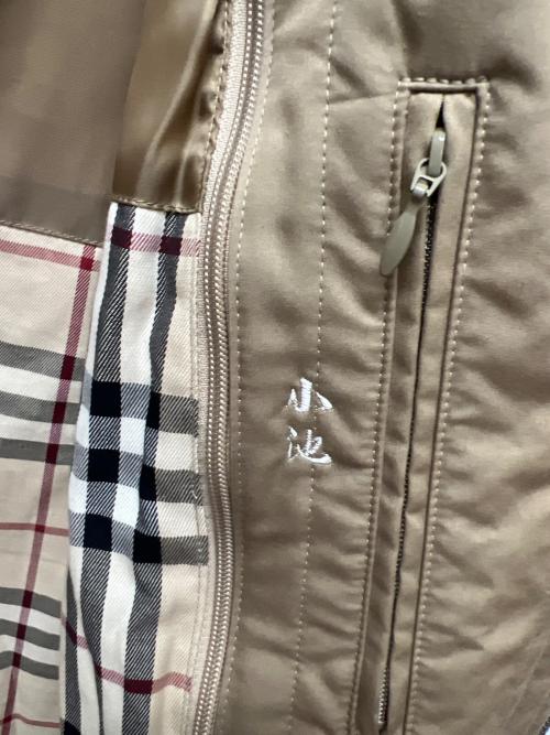BURBERRY LONDON（バーバリーロンドン）BURBERRY LONDON (バーバリーロンドン) ダウンライナー付ステンカラーコート カーキ サイズ:ＬＬの古着・服飾アイテム
