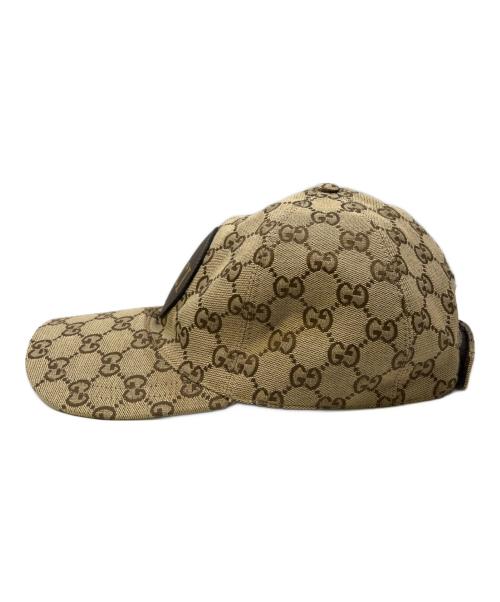 GUCCI（グッチ）GUCCI (グッチ) キャップ ベージュ サイズ:-の古着・服飾アイテム