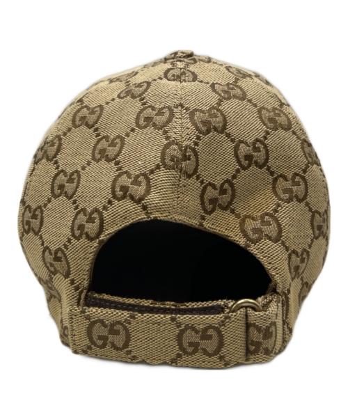 GUCCI（グッチ）GUCCI (グッチ) キャップ ベージュ サイズ:-の古着・服飾アイテム