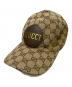 GUCCI（グッチ）の古着「キャップ」｜ベージュ