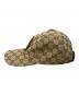 GUCCI (グッチ) キャップ ベージュ サイズ:-：25000円