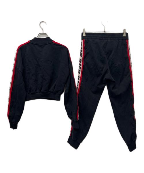 MSGM（エムエスジーエム）MSGM (エムエスジーエム) スウェットセットアップ ブラック サイズ:Ｓの古着・服飾アイテム