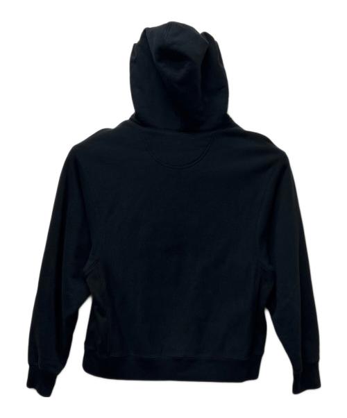 GUCCI（グッチ）GUCCI (グッチ) ラムロゴ オーバーサイズ プルオーバー パーカー ネイビー サイズ:ＸＳの古着・服飾アイテム