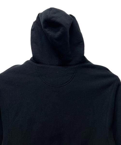 GUCCI（グッチ）GUCCI (グッチ) ラムロゴ オーバーサイズ プルオーバー パーカー ネイビー サイズ:ＸＳの古着・服飾アイテム