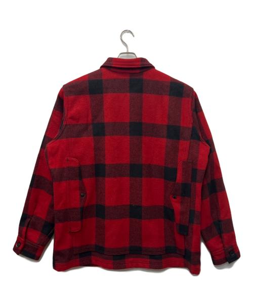 FILSON（フィルソン）FILSON (フィルソン) HUNTING WORLD (ハンティングワールド) CPOジャケット レッド×ブラック サイズ:ＸＬの古着・服飾アイテム