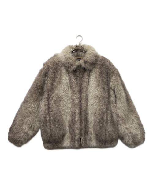BREATH（ブレス）BREATH (ブレス) AUX FUR JACKET ブラウン サイズ:ＸＬの古着・服飾アイテム