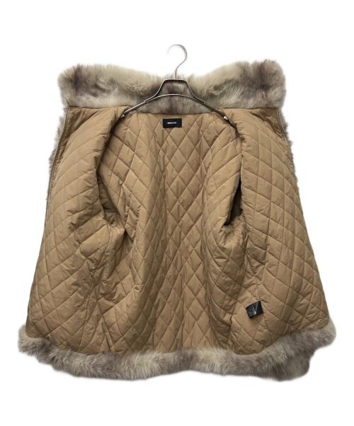 BREATH（ブレス）BREATH (ブレス) AUX FUR JACKET ブラウン サイズ:ＸＬの古着・服飾アイテム