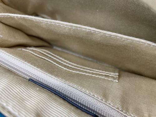 WAKO（ワコー）WAKO (ワコー) ハンドバッグ ブルーの古着・服飾アイテム