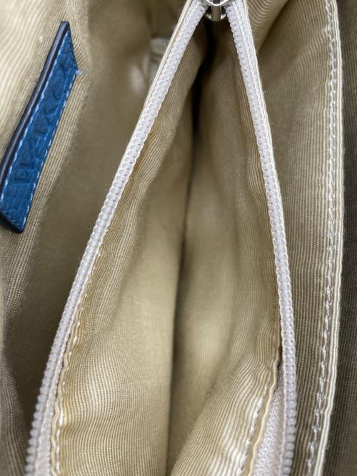 WAKO（ワコー）WAKO (ワコー) ハンドバッグ ブルーの古着・服飾アイテム