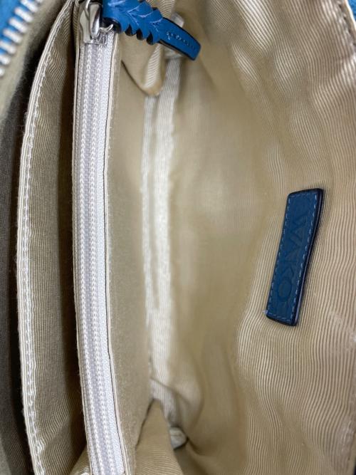 WAKO（ワコー）WAKO (ワコー) ハンドバッグ ブルーの古着・服飾アイテム