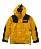 THE NORTH FACEザ ノース フェイス）の古着「マウンテンジャケット」｜イエロー×ブラック